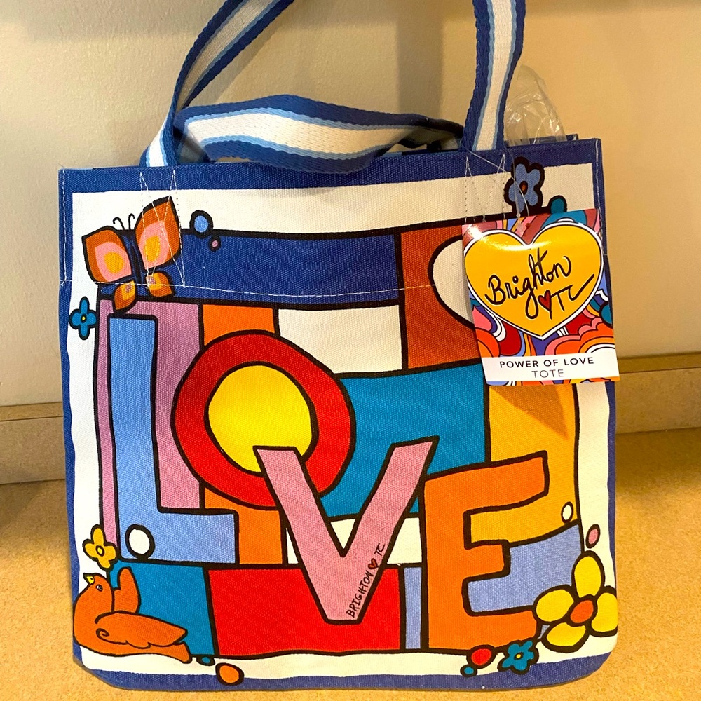 Brighton Power of Love Tote NWT